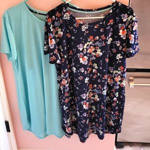 NATORI set of 2 nightshirts